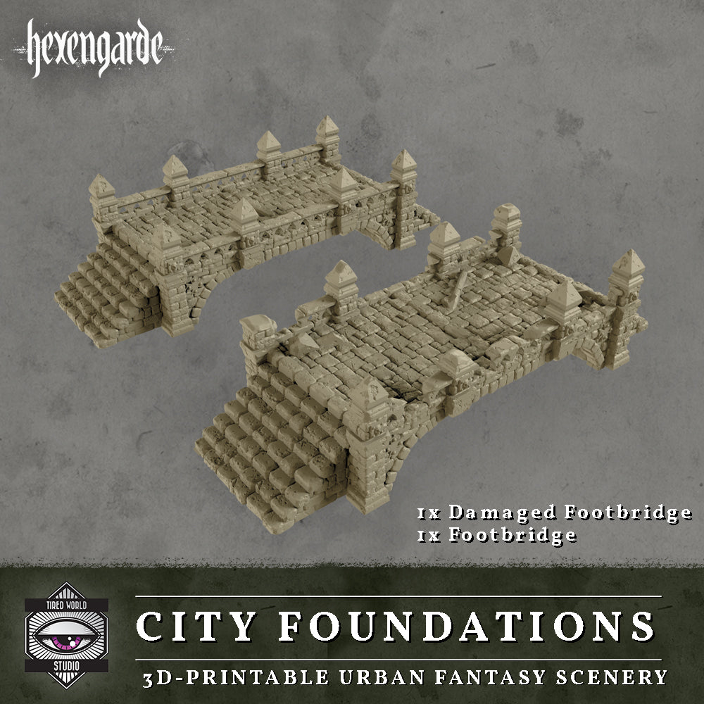 Hexengarde - Damaged Footbridge