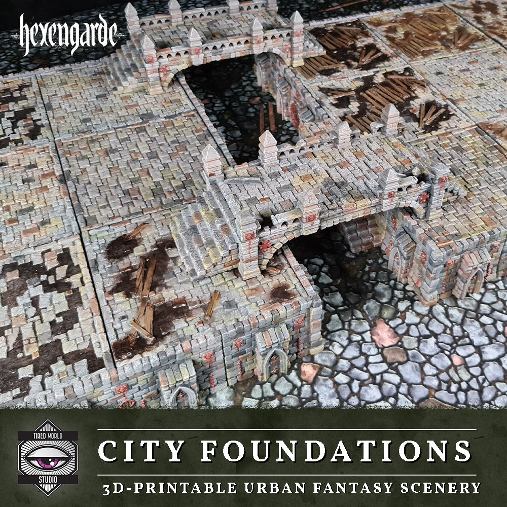 Hexengarde - Damaged Footbridge