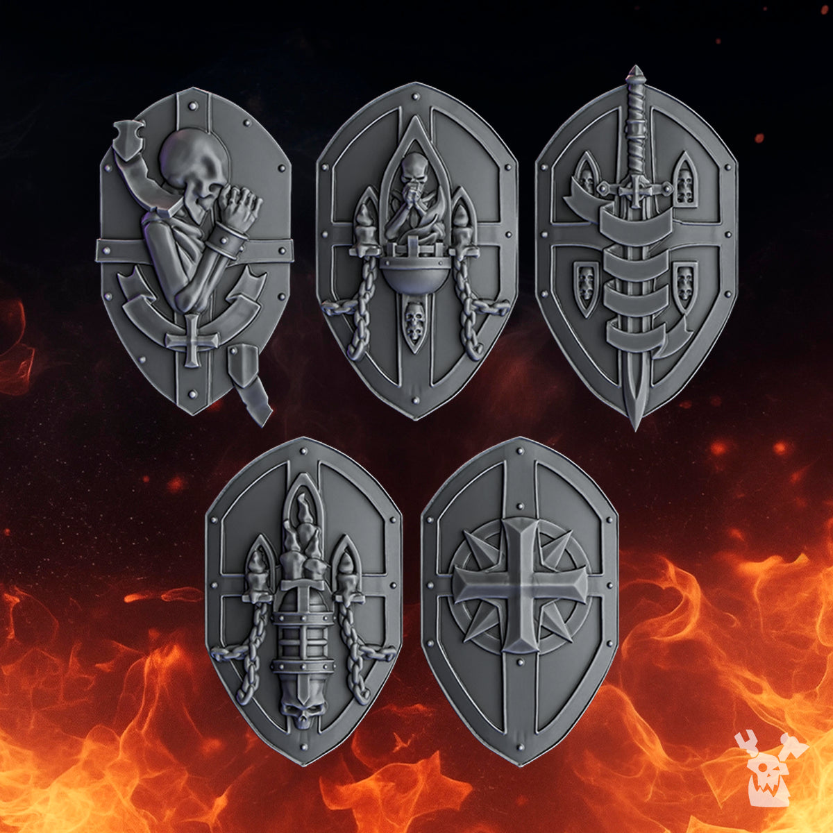 Pactum Aeternum Crusader Shields