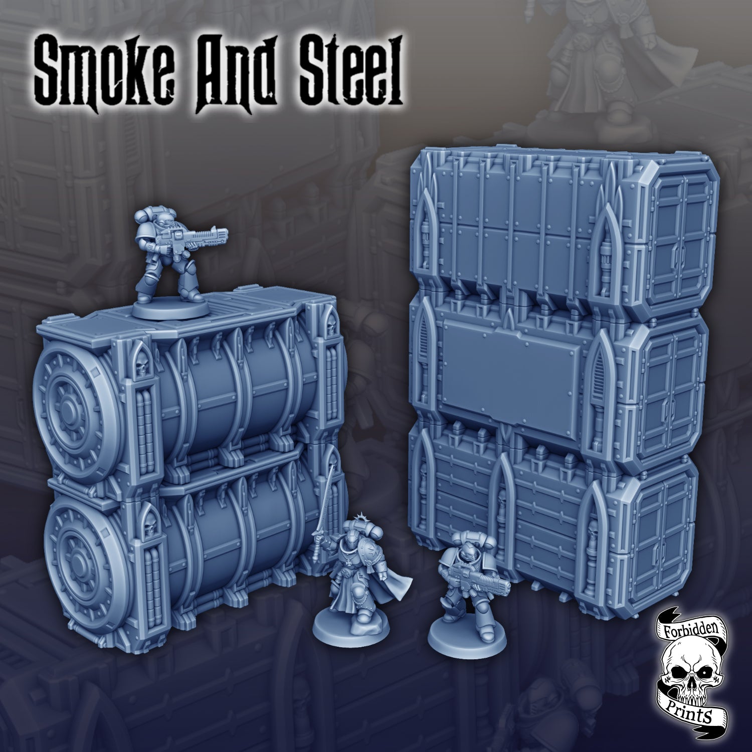 Smoke and Steel - WTC Shipping Container