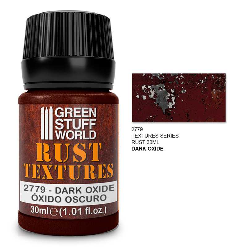Dark Oxide Rust - Acrylic Rust Texture - 30ml