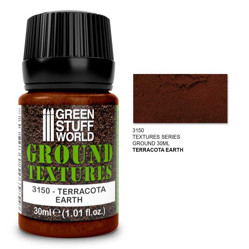 Terracotta Earth Textured Paint 30ml